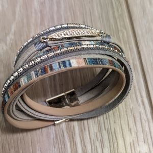 New Anthropologie Leather Bracelet